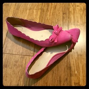 Kate Spade suede flats